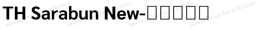 TH Sarabun New字体转换